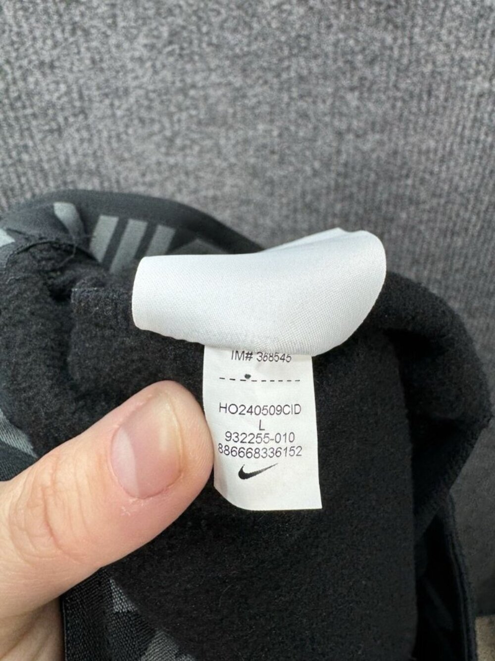 Nike Therma-FIT Men's Large Black Tapered Training Pants Sweatpants Wicking Gym - Picture 7 of 11